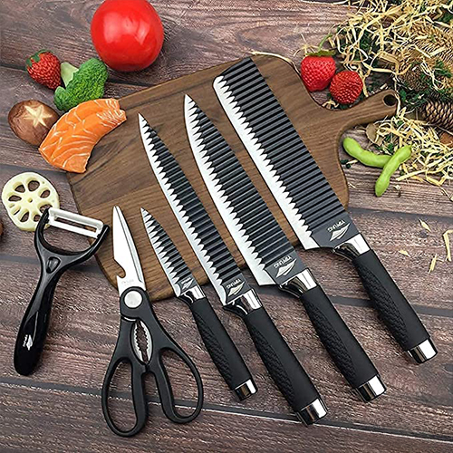 Knife Set 6pcs 1 cleanup